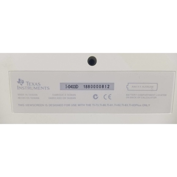 Texas Instruments TI Viewscreen 73 80 81 82 83 84 Classroom Accessory - Picture 3 of 3